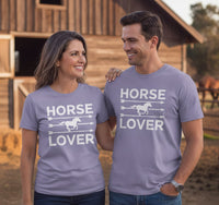 Load image into Gallery viewer, Horse Lover Graphic T-Shirt | Soft Ring-Spun Cotton Tee